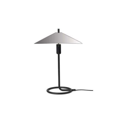 ferm LIVING - Filo Bordslampa Square Black/Mirror Polished