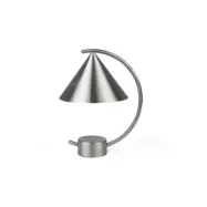 ferm LIVING - Meridian Portable Bordlampe Brushed Steel