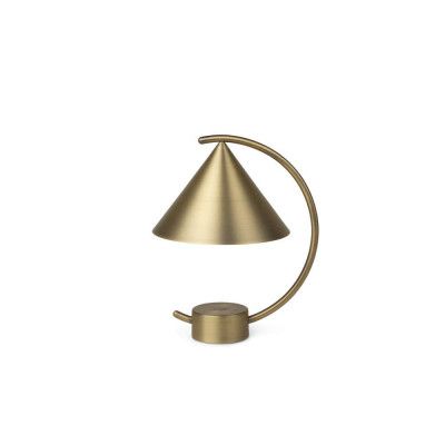 ferm LIVING - Meridian Portable Bordslampa Brass