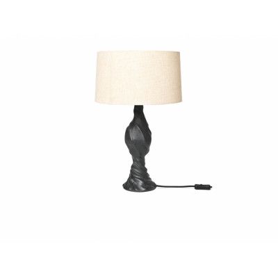 ferm LIVING - Moltan Bordslampa Black/Natural