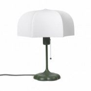 Ferm Living Poem bordslampa Ø30x42 cm White-grass green