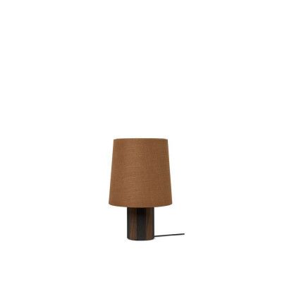 Ferm Living - Post Bordslampa Medium Lines/Curry