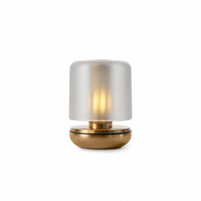 Firefly Portabel Bordslampa Gold Frosted