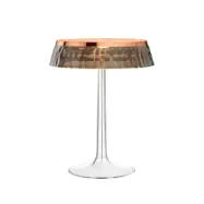 Flos Bon Jour T bordslampa Copper-fumé skärm