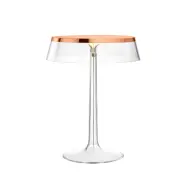 Flos Bon Jour T bordslampa Copper-transparent skärm