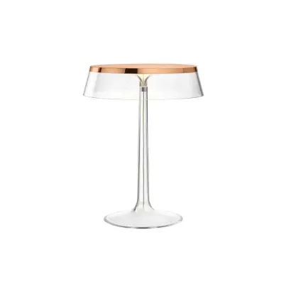 FLOS - Bon Jour T Bordslampa Koppar/Transparent