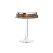 FLOS - Bon Jour T Bordslampa Krom/Fumé