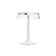 FLOS - Bon Jour T Bordslampa Krom/Transparent