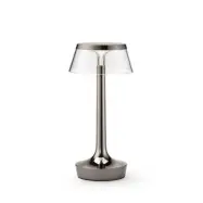 Flos - Bon Jour Unplugged Bordslampa Chrome/Black