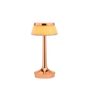 Flos Bon Jour Unplugged bordslampa Copper-fabric