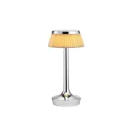 Flos - Bon Jour Unplugged Bordslampa Krom/Soft