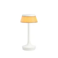 Flos Bon Jour Unplugged bordslampa White-fabric