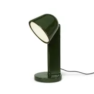 Ceramique Down bordslampa Green - FLOS Céramique Down - Vardagsrum - Design - Keramik - Med en ljuskälla