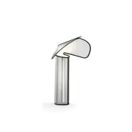 Flos Chiara T bordslampa Aluminium-antracit kant