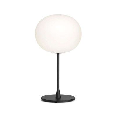FLOS - Glo-Ball T1 Bordslampa Matt Black/Opal