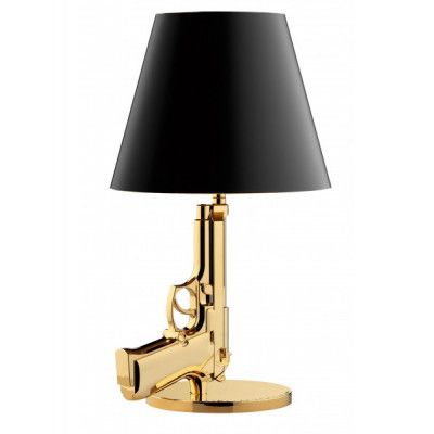 Flos - Gun Bedside Bordslampa Guld Flos