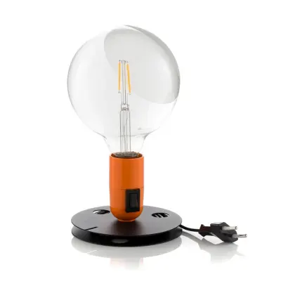 FLOS - Lampadina bordslampa orange/svart