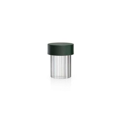 FLOS - Last Order Fluted Portable Bordslampa Matt Green