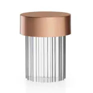 FLOS - Last Order Fluted Portable Tish-lampa koppar