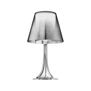 Flos Miss K bordslampa Silver-transparent fot