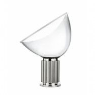 Flos - Taccia Glas Bordslampa Silver