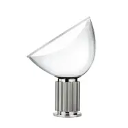 FLOS - Taccia LED (Glas) Bordslampa Silver