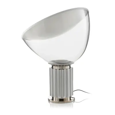 FLOS - Taccia LED Bordslampa Small Silver