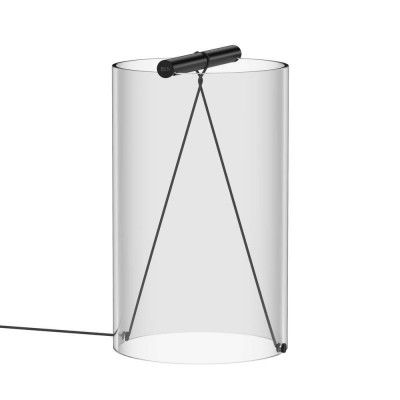 Flos - To-Tie T2 Bordslampa Anodized Black Flos