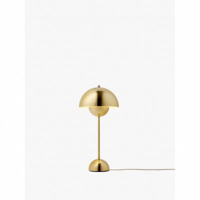 Flowerpot Bordslampa VP3, Brass-Plated 50cm