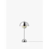 Flowerpot Bordslampa VP3, Chrome-Plated 50cm