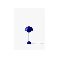 Flowerpot Bordslampa VP3, Cobalt Blue 50cm