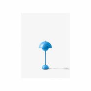 Flowerpot Bordslampa VP3, Swim Blue 50cm