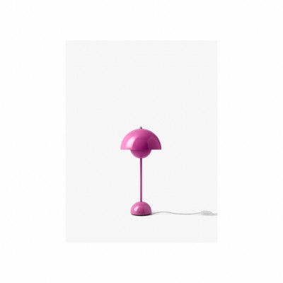 Flowerpot Bordslampa VP3, Tangy Pink 50cm