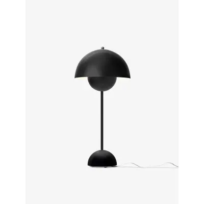 Flowerpot VP3 bordslampa, mattsvart 50cm