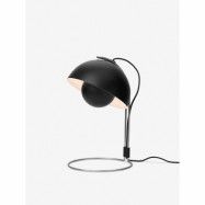 Flowerpot VP4 bordslampa, mattsvart 23cm