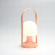 FollowMe bordslampa, rosa