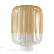 Forestier - Bamboo Bordslampa M White