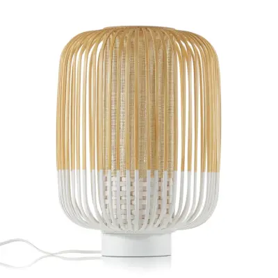 Forestier - Bamboo Bordslampa M White