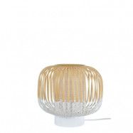 Forestier - Bamboo Bordslampa S White