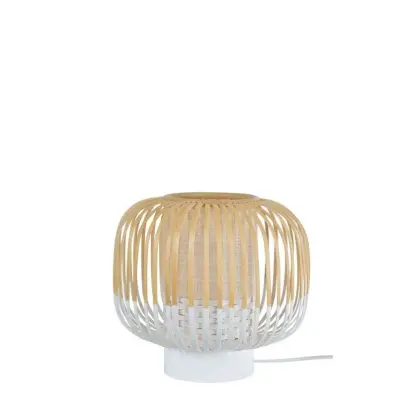 Forestier - Bamboo Bordslampa S White