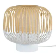 Forestier - Bamboo Bordslampa S White