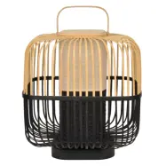 Forestier - Bamboo Square Bordslampa M Black