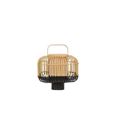 Forestier - Bamboo Square Bordslampa S Black