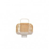 Forestier - Bamboo Square Bordslampa S White