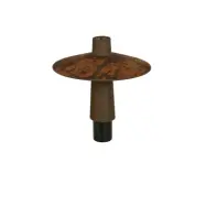 Forestier - Thésée bordslampa, terrakotta, höjd 50 cm –