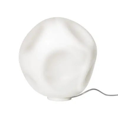 Foscarini - Hoba Grande bordslampa, Ø 36 cm, dimbar, glas