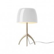 Foscarini - Lumiere Grande Bordslampa E27 Golden/Vit