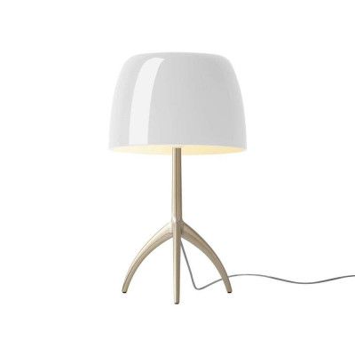 Foscarini - Lumiere Grande Bordslampa E27 Golden/Vit