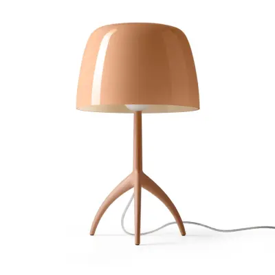 Foscarini - Lumiere Nuances LED-bordslampa, 35 cm, rosa, dimbar
