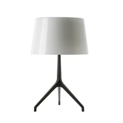 Foscarini - Lumiere XXS Bordslampa Svart Krom/Vit